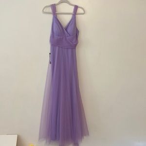 Purple floor-length dress from Ever Pretty